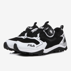 Fila Opti-grip Boa Kd - Poikien Ahdonghwa Kengät - Valkoinen/Mustat | FI-75706